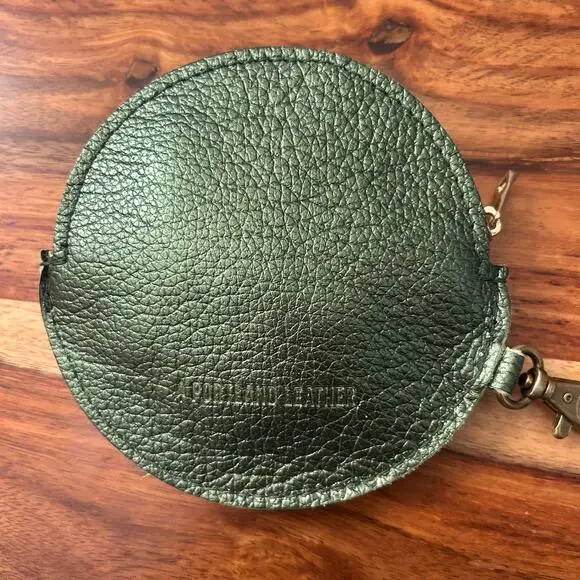 Portland Leather Holiday Pouch GINGERBREAD Keychain PLG Gordita NEW FAST SHIP - Picture 3 of 4